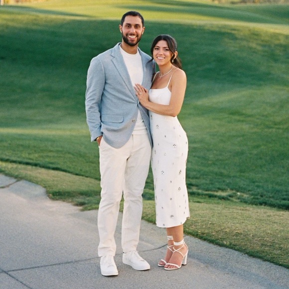 ALC Alana embellished midi dress - Picture 3 of 3